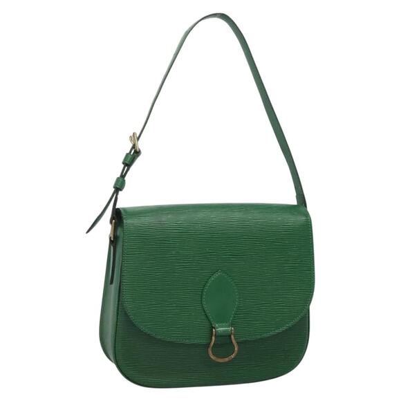 LOUIS VUITTON Epi Saint Cloud GM Shoulder Bag Green M52194 - Picture 1 of 16